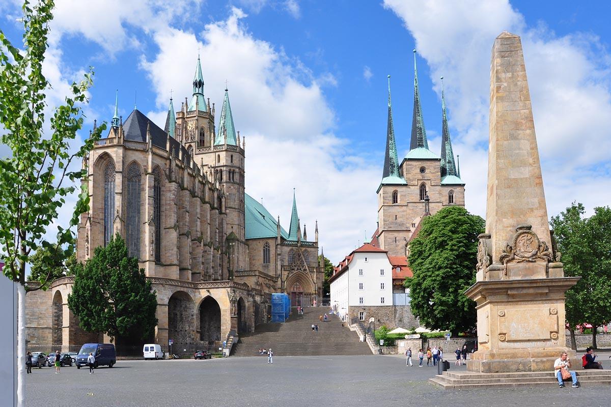 Dom und Severikirche in Erfurt